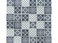 Mosaik Glas Retro Indigo 30 cm x 30 cm