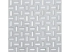 Mosaik Marmor & Aluminium Greek White 30 cm x 30 cm* Mosaik