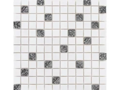 Mosaik Marmor Roma Silver 30 cm x 30 cm* Mosaik