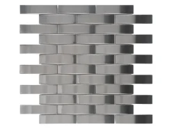 Mosaik Metall Edelstahl 29 cm x 28 cm* Mosaik