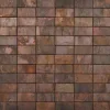 Mosaik Metall Kupfer 3D 30 cm x 30 cm