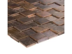 Mosaik Metall Kupfer 3D 30 cm x 30 cm* Mosaik