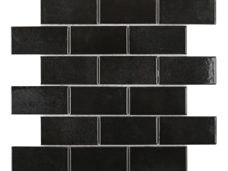 Mosaikmatte Castello Brick Keramik 30,3 cm x 30,6 cm