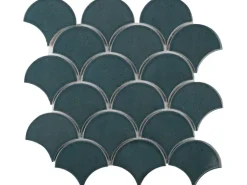 Mosaikmatte Castello Fächer Keramik 29,2 cm x 30,3 cm* Mosaik
