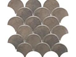 Mosaikmatte Castello Fächer Keramik 29,2 cm x 30,3 cm* Mosaik