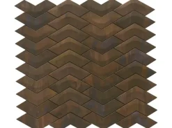 Mosaikmatte Wavy Metall Kupfer 29,5 cm x 30 cm* Mosaik