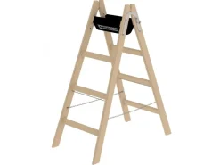 MUNK Holz Stehleiter 2x4 Sprossen* Klapptritte