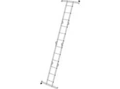 MUNK Vielzweckleiter mit Nivello Traverse 4x3 Sprossen