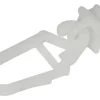 mydeco Gardinengleiter Weiß Ø 1,6 cm & Ø 2 cm 20 Stück* Gardinenstangen