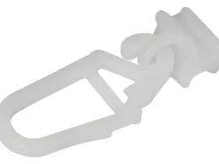 mydeco Gardinengleiter Weiß Ø 1,6 cm & Ø 2 cm 20 Stück* Gardinenstangen