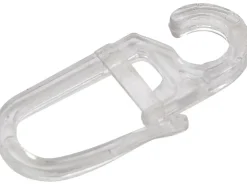 mydeco Gardinenhaken Glasklar für 1,6 cm Gardinenringe