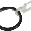 mydeco Gardinen-Ringe Schwarz Ø 4 cm für Ø 2 cm Gardinenstangen