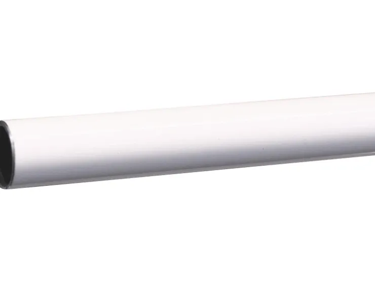 mydeco Gardinenstange für Ringe Weiß Ø 2 cm x 160 cm* Seilspanngarnituren