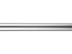 mydeco Gardinenstange für Ringe Edelstahl-Optik Ø 2,5 cm x 160 cm* Türvorhänge|Seilspanngarnituren