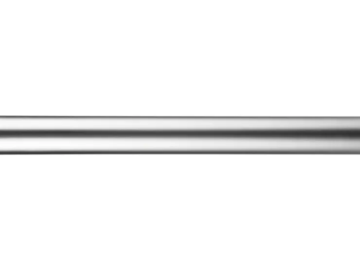 mydeco Gardinenstange für Ringe Edelstahl-Optik Ø 2,5 cm x 160 cm* Türvorhänge|Seilspanngarnituren