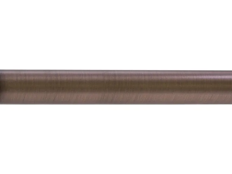 mydeco Gardinenstange für Ringe Bronziert Ø 2,5 cm x 160 cm