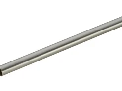 mydeco Gardinenstange für Ringe Edelstahl-Optik Ø 2 cm x 160 cm* Gardinenstangen