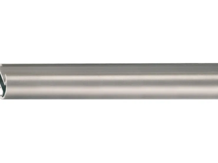 mydeco Gardinenstange für Gleiter Edelstahl-Optik Ø 2 cm x 120 cm* Seilspanngarnituren|Gardinenstangen