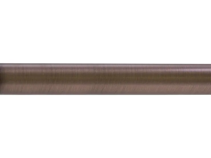 mydeco Gardinenstange für Ringe Bronziert Ø 2,5 cm x 200 cm