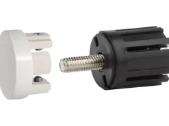 mydeco Gardinenstange-Endstück Match Weiß Ø 2 cm