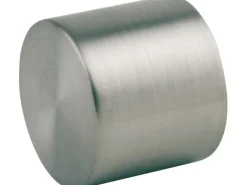 mydeco Gardinenstange-Endstück Cap Edelstahl-Optik Ø 2 cm* Gardinenstangen