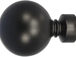 mydeco Gardinenstange-Endstück Home Schwarz Ø 2 cm* Gardinenstangen