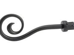 mydeco Gardinenstange-Endstück Orbis Schwarz Ø 2 cm