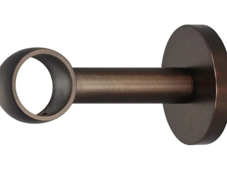 mydeco Gardinenstange-Halterung Noble Bronziert Ø 2,5 cm Abstand 8 cm* Seilspanngarnituren|Gardinenstangen
