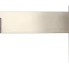 mydeco Gardinenstange-Halterung Clear Edelstahl-Optik 3,2 cm x 1,1 cm