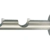 mydeco Gardinenstange-Halterung 2-läufig Function Edelstahl-Optik Ø 2 cm