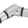 mydeco Gelenkverbinder für Gardinenstangen Edelstahl-Optik Ø 1,6 cm