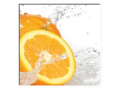 MySpotti Küchenrückwand Profix Cucina Aqua 100 x 60 cm Gelb-Orange-Weiß* Klebefolien