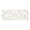 MySpotti Küchenrückwand Profix Cucina Nicole 160 x 60 cm Weiß-Gold
