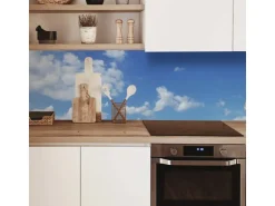MySpotti Küchenrückwand Profix Cucina Himmel 270 x 60 cm Himmelblau