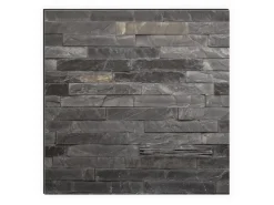 MySpotti Küchenrückwand Profix Cucina Black Bricks 160 x 60 cm Steingrau* Klebefolien