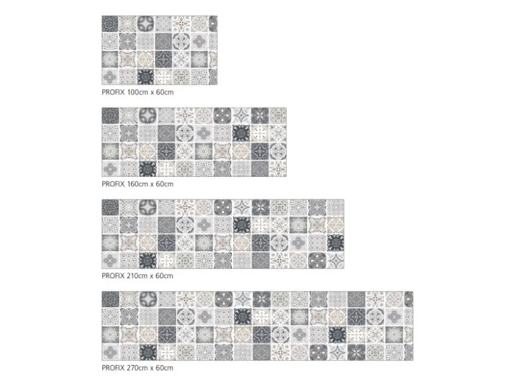MySpotti Küchenrückwand Profix Cucina Liam 160 x 60 cm Grau-Beige* Klebefolien