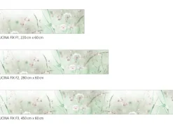Myspotti Küchenrückwandfolie Wildblumen Selbstklebend 280 cm x 60 cm