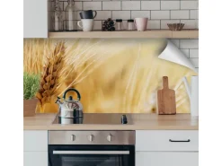Myspotti Küchenrückwandfolie Korn Selbstklebend 220 cm x 60 cm* Klebefolien