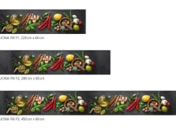Myspotti Küchenrückwandfolie Fresh Spice Selbstklebend 450 cm x 60 cm* Klebefolien