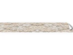 Myspotti Küchenrückwandfolie Bruchsteinwand Beige Selbstklebend 450 cm x 60 cm* Klebefolien