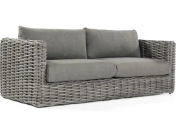 Natur24 Sands Sofa Kunststoffgeflecht Charcoal* Sofas