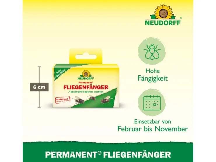 Neudorff Permanent FliegenFänger 4 Stk.* Insektenschutz