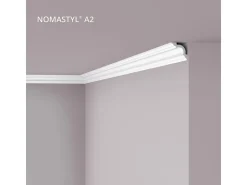 NOEL & MARQUET NMC A2 NOMASTYL Eckleiste Zierleiste Stuckleiste 2 m 200 cm x 5 cm x 5 cm Weiß* Zierprofile|Tapezierzubehör