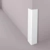 NOEL & MARQUET NMC WE1 WALLSTYL Kantenschutz-Profil Zierleiste Stuckleiste 2 m 200 cm x 3 cm x 3 cm Weiß* Zierprofile