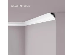 NOEL & MARQUET NMC WT26 WALLSTYL Eckleiste Zierleiste Stuckleiste 2 m 200 cm x 7,5 cm x 7,5 cm Weiß* Zierprofile