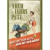 Nostalgic-Art Blechschild Frühjahrsputz 20 cm x 30 cm