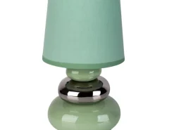 Näve Keramik-Tischleuchte Stoney Mint Ø 16 cm x 31 cm
