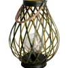 Näve LED-Deko-Solarleuchte 31 cm Grün Gold mit Aufhängemöglichkeit* Laternen