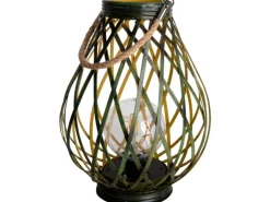 Näve LED-Deko-Solarleuchte 31 cm Grün Gold mit Aufhängemöglichkeit* Laternen