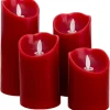 Näve LED-Kerzen 4er-Set Flamme schwingend* Kerzen